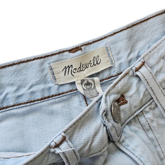 Madewell The Slouchy Boy Jean Distressed Relaxed Fit in Wrightlane Wash Size 23 - Picture 10 of 13